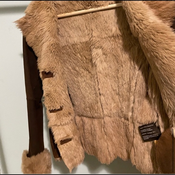 Rabbit Fur Coat - Danier, Size S - Picture 8 of 13